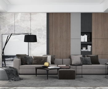 Modern A Living Room-ID:872116991