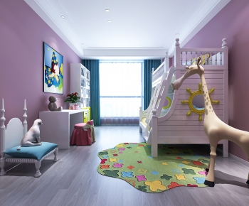 American Style Girl's Room Daughter's Room-ID:543992988