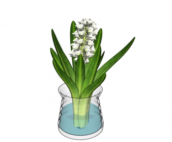 Modern Potted Green Plant-ID:245668248