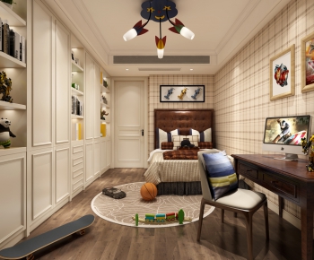 American Style Boy's Room And Son's Room-ID:400268763
