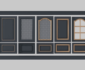 Simple European Style Door Panel-ID:272886197