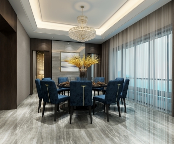 New Chinese Style Dining Room-ID:688595513