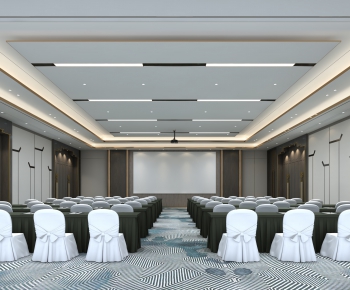 New Chinese Style Meeting Room-ID:748589778