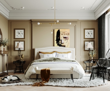 American Style Bedroom-ID:549969117