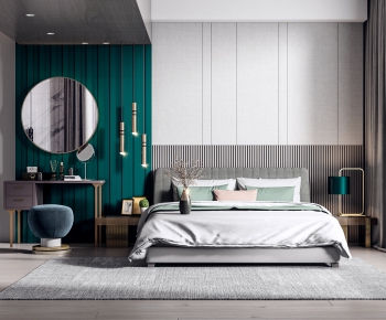 Nordic Style Bedroom-ID:432641144