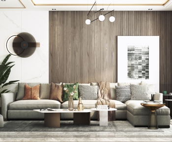 Modern A Living Room-ID:407541369
