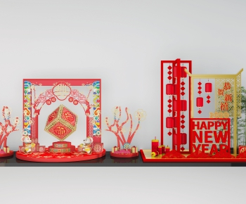 New Chinese Style Decorative Set-ID:713560155
