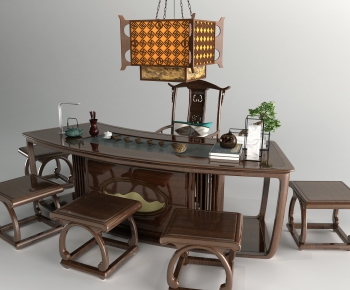 New Chinese Style Office Table-ID:959681787