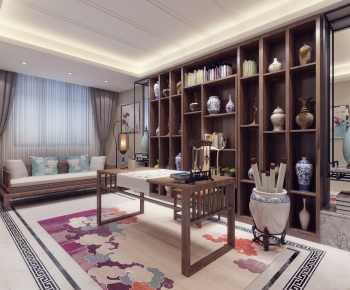 New Chinese Style Study Space-ID:545344735