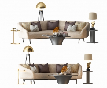 Simple European Style Multi Person Sofa-ID:137019623