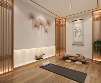 New Chinese Style Yoga Room-ID:247483388