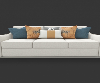 Modern Three-seat Sofa-ID:853197874