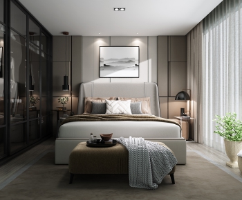 Modern Bedroom-ID:673146967