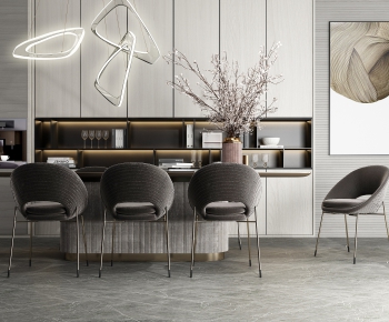 Modern Dining Table And Chairs-ID:164813534