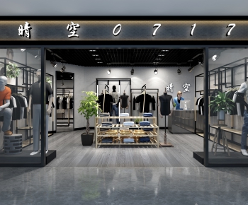 Industrial Style Clothing Store-ID:768363113