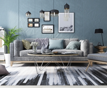 Modern Sofa Combination-ID:698410564