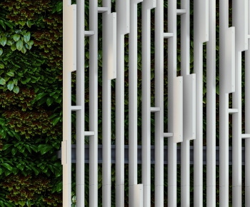 Modern Plant Wall-ID:252229452