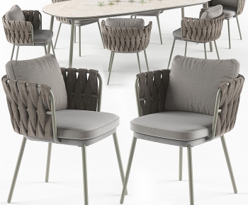 Modern Dining Table And Chairs-ID:651931716