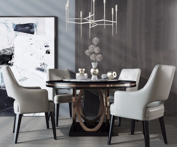 Modern Dining Table And Chairs-ID:955825156