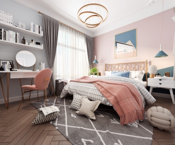 Nordic Style Bedroom-ID:441963199
