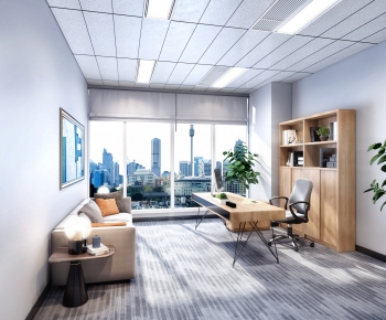 Nordic Style Manager's Office-ID:859554593