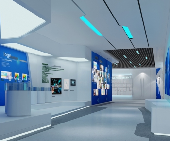 Modern Exhibition Hall-ID:864247778