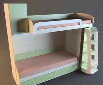 Modern Child's Bed-ID:170423441