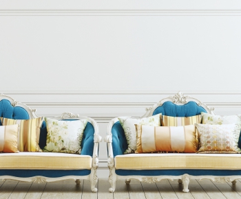 European Style Sofa Combination-ID:289359988