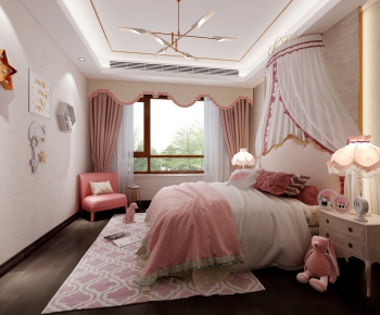 Nordic Style Girl's Room Daughter's Room-ID:876005183