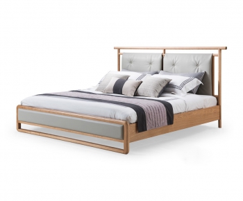 New Chinese Style Double Bed-ID:167773847