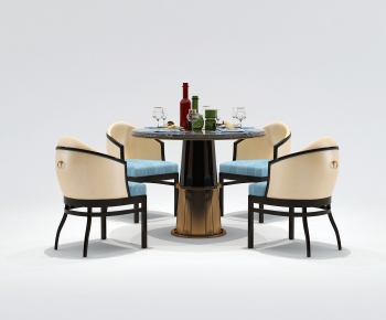 Modern Dining Table And Chairs-ID:712046288