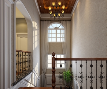 American Style Stairwell-ID:489179345