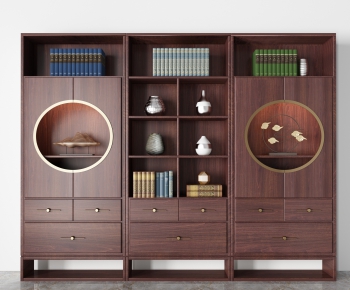 New Chinese Style Bookcase-ID:193378181