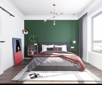 Nordic Style Bedroom-ID:171502343