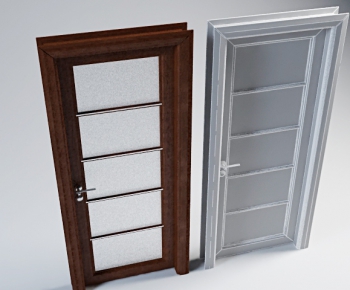 Modern Solid Wood Door-ID:623175762