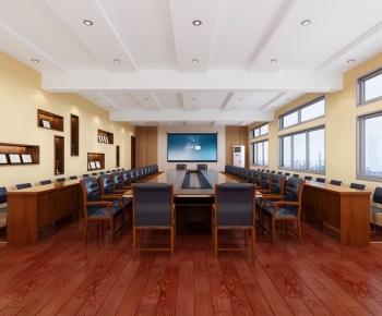 New Chinese Style Meeting Room-ID:920365847