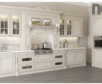 European Style Kitchen Cabinet-ID:661318778