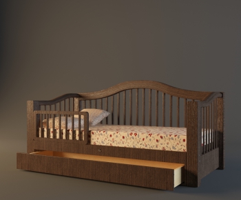 Modern Child's Bed-ID:486628124