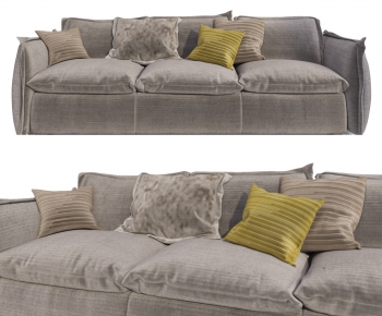 Modern Three-seat Sofa-ID:136273869