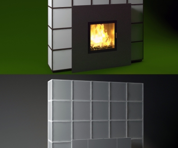 Modern Fireplace-ID:972256726