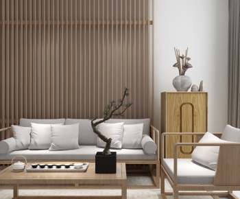 New Chinese Style Sofa Combination-ID:246462461