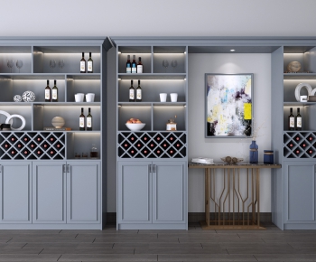 American Style Wine Cabinet-ID:767353182