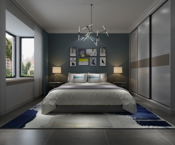 Modern Bedroom-ID:830419929