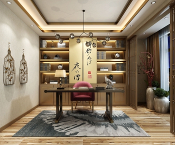New Chinese Style Study Space-ID:309607478