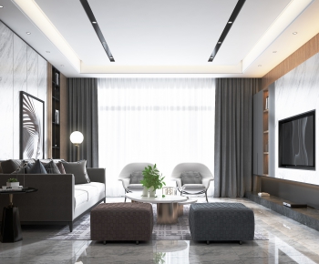 Modern A Living Room-ID:210763537
