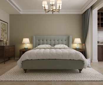 American Style Bedroom-ID:246465945