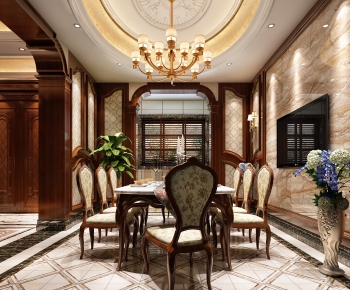 American Style Dining Room-ID:121413561