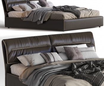 Modern Double Bed-ID:575234118