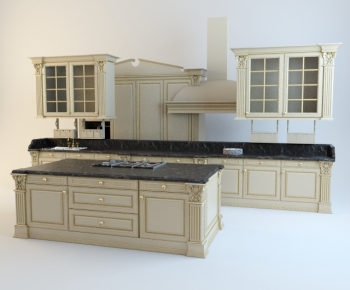 European Style Kitchen Cabinet-ID:635394386