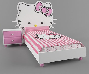 Modern Child's Bed-ID:812156386